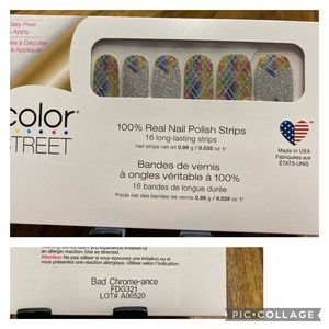 RETIRED Bad Chrome-ance Color Street nail polish strips